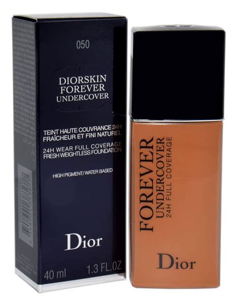 fondotita dior 50 dark beige|Dior 050 Dark Beige Diorskin Forever Undercover Foundation .